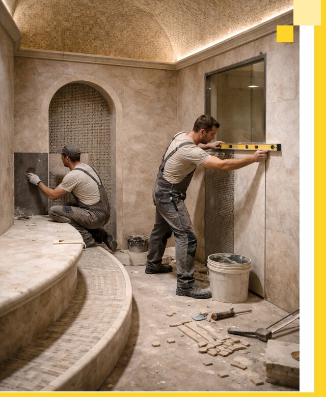 Проектирование и строительство саун с хамамом под ключ в Валуйках