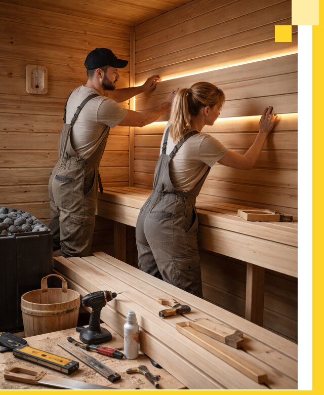 Дизайн саун и бань под ключ с индивидуальным проектом в Валуйках