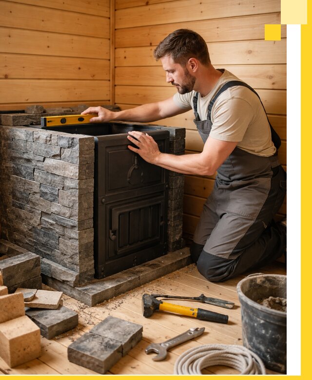 Производство и установка печей для саун под ключ в Валуйках