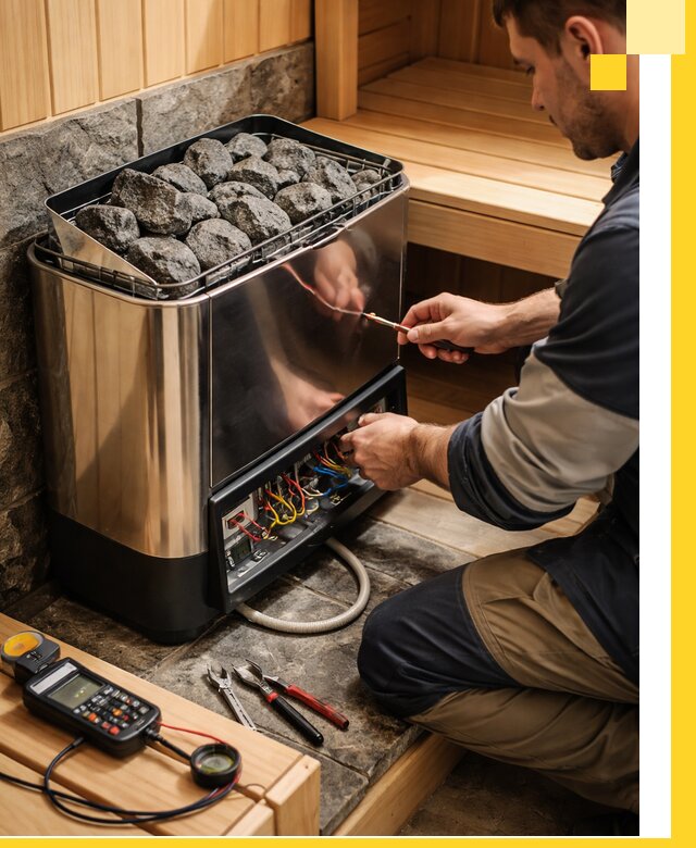 Продажа и установка электрокаменок для саун в Валуйках