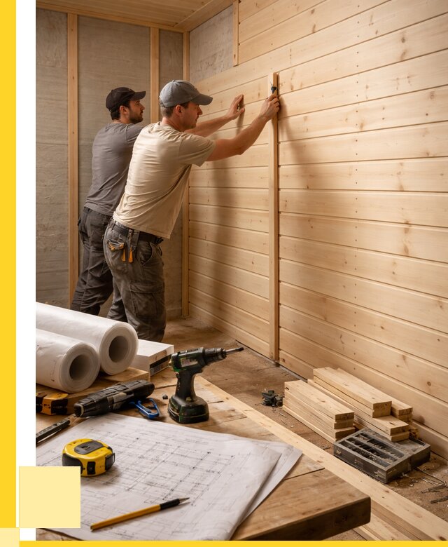 Обшивка бани вагонкой в Валуйках от 1277 р., ЭриданВли