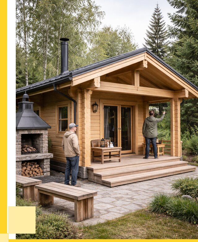 Деревянные бани под ключ в Валуйках от 479025 р. | ЭриданВли