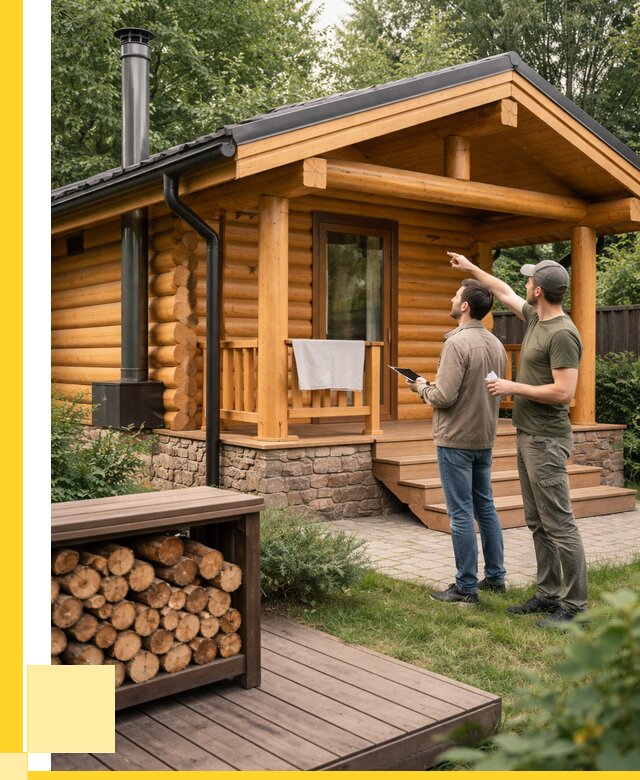 Бани для дачи под ключ в Валуйках от 266125 р. | ЭриданВли