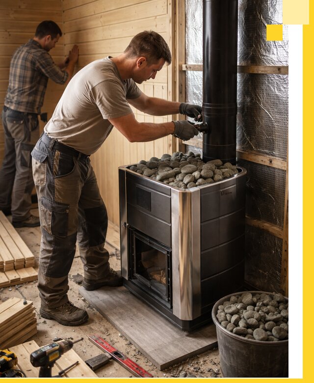 Проектирование и строительство парилок для бани в Валуйках под ключ