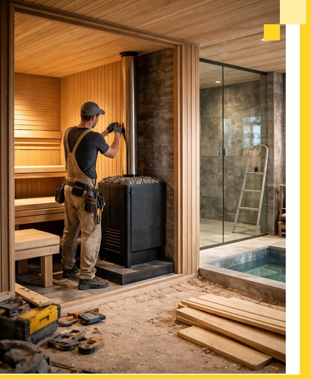 Полное строительство банных комплексов под ключ в Валуйках