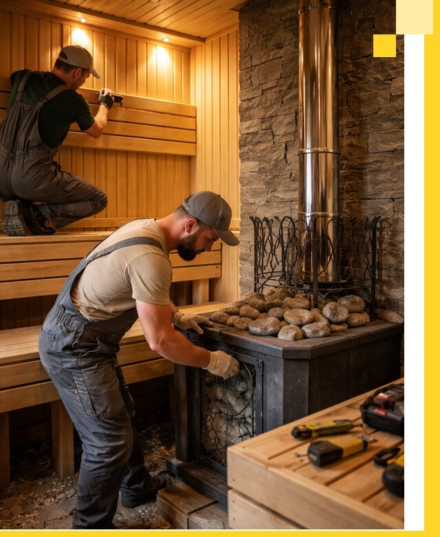 Комплексный дизайн бань, саун и зон отдыха в Валуйках