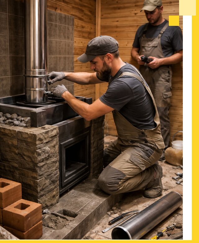 Изготовление и установка банных печей под ключ в Валуйках