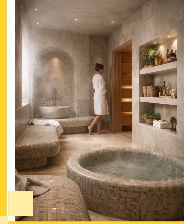 Строительство бани с хамамом в Валуйках от 798375 р. | ЭриданВли