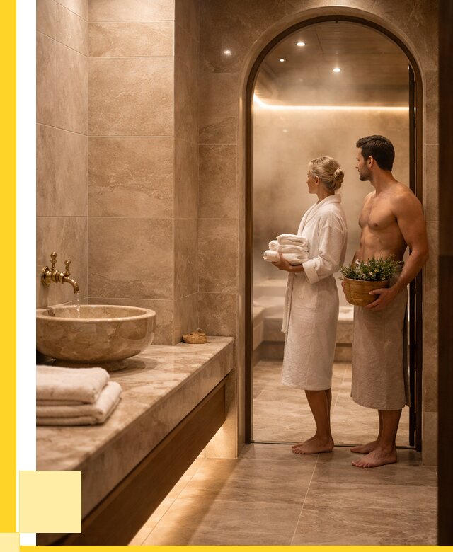 Проект и монтаж сауны и хамама в Валуйках от 372575 р., ЭриданВли