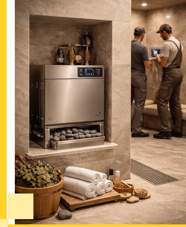 Парогенераторы для хамама в Валуйках от 79838 р. | ЭриданВли