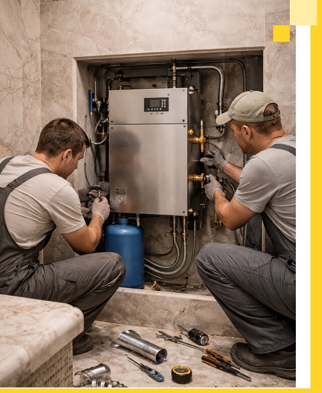 Продажа и установка парогенераторов для хамама в Валуйках