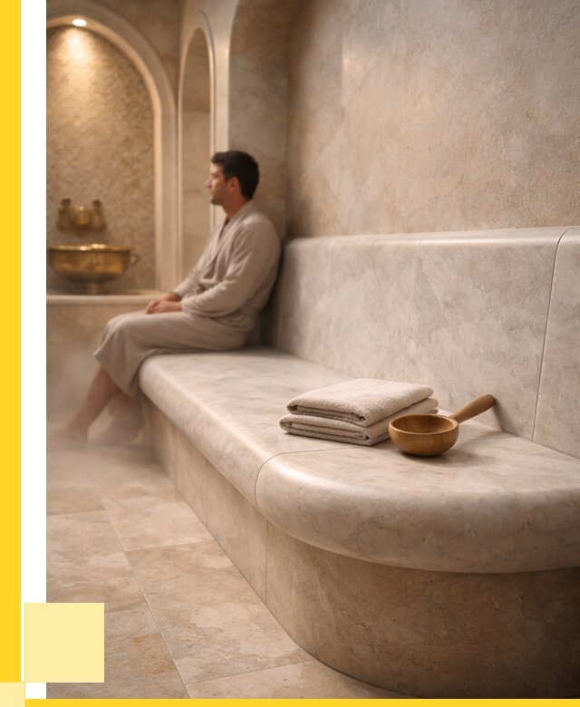 Сиденья для хамама в Валуйках под ключ от 12774 р. | ЭриданВли