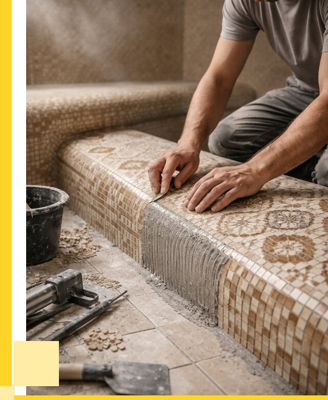 Плитка для хамама под ключ в Валуйках от 3726 р. | ЭриданВли