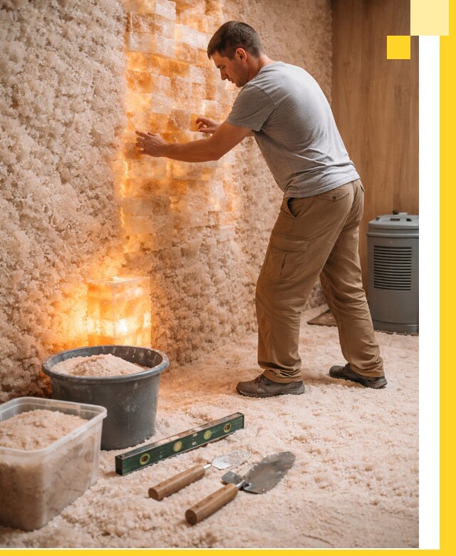 Проектирование и монтаж соляных комнат в Валуйках под ключ