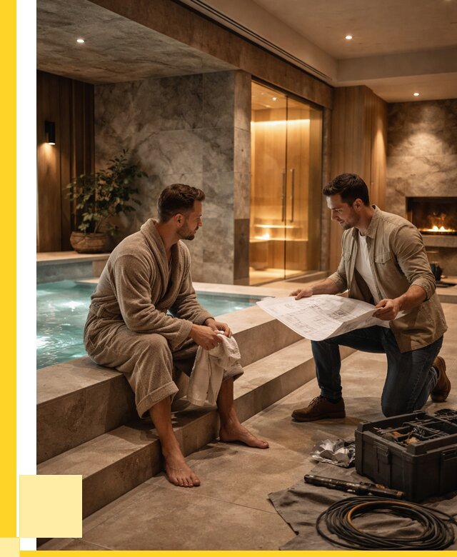 Проектирование SPA зон в Валуйках от 74515 р. | ЭриданВли