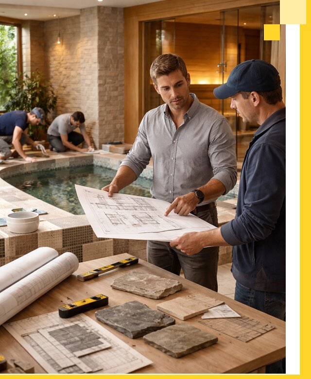 Проектирование SPA зон под ключ в Валуйках с инженерией